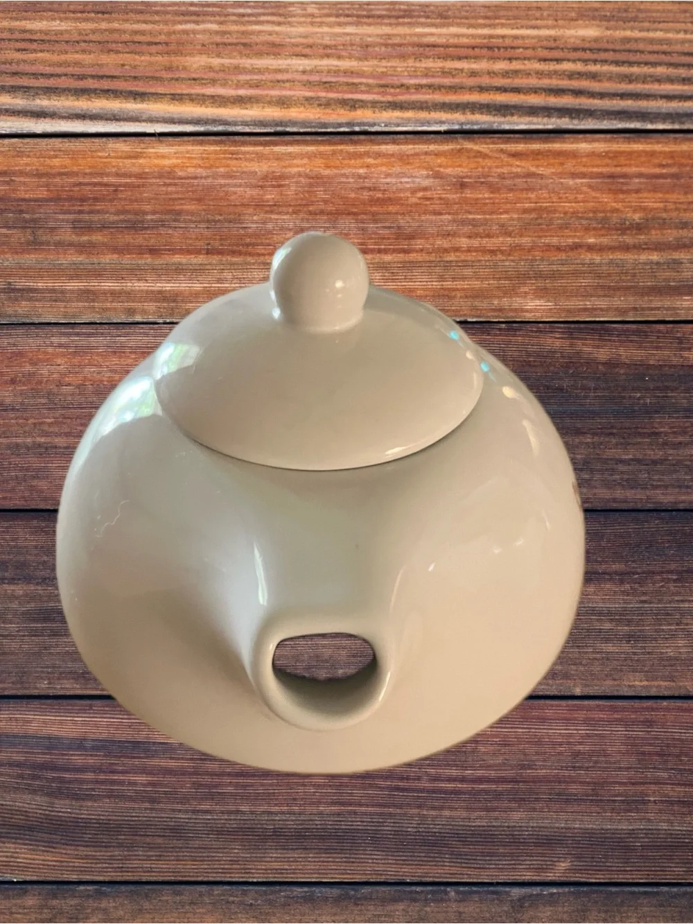 2 in 1 Pottery Barn Nesting 'Hot’ Mini Teapot & ‘Mama' Oversized Covered Mugs